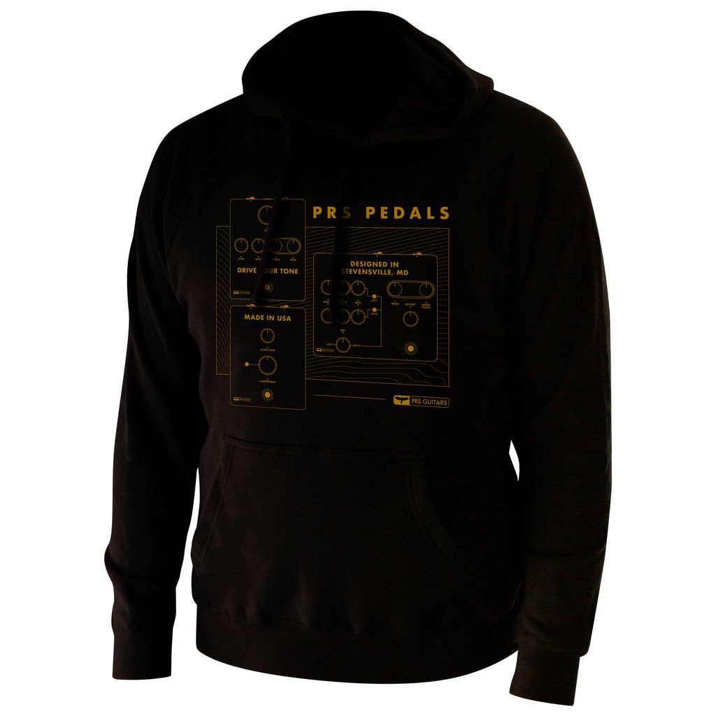 standing pedals hoodie PRS Pedal Hoodie, Pullover – PRS Guitars West Street East Accessory Store
