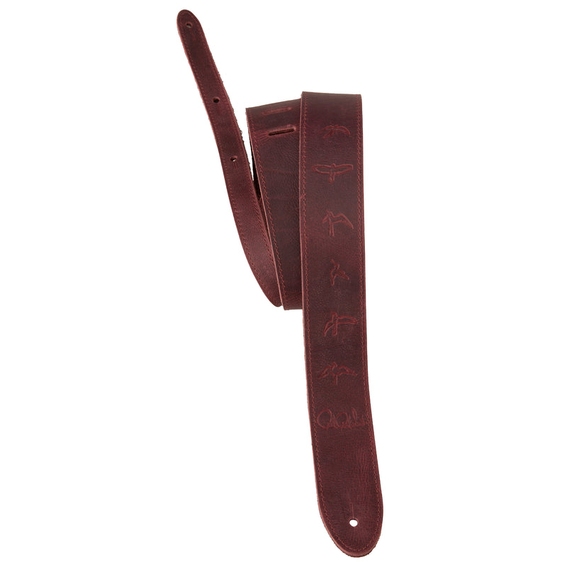 PRS 3.5" Buffalo Leather Strap - Dark Brown