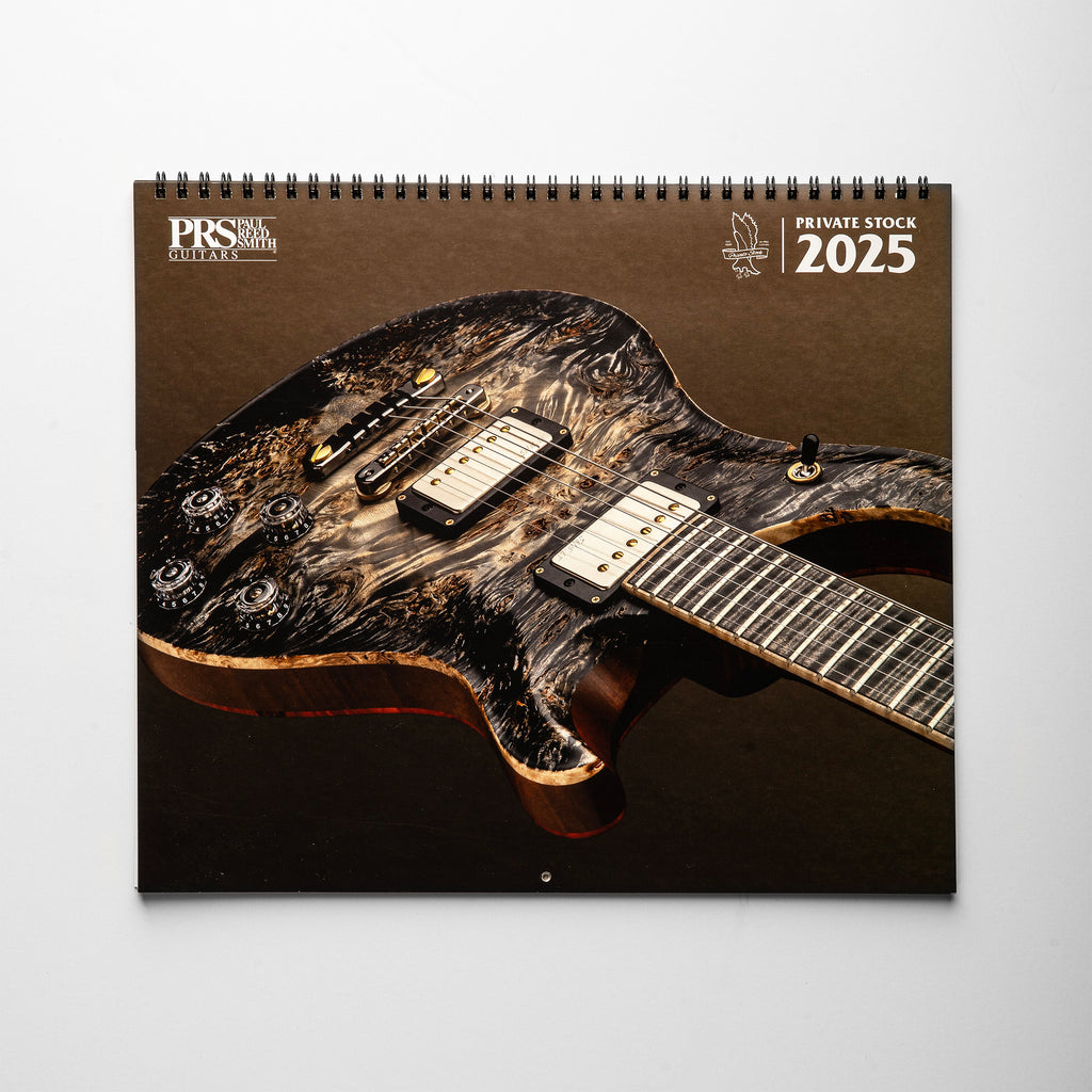 PRS Private Stock Calendar 2025 PRS Guitars West Street East