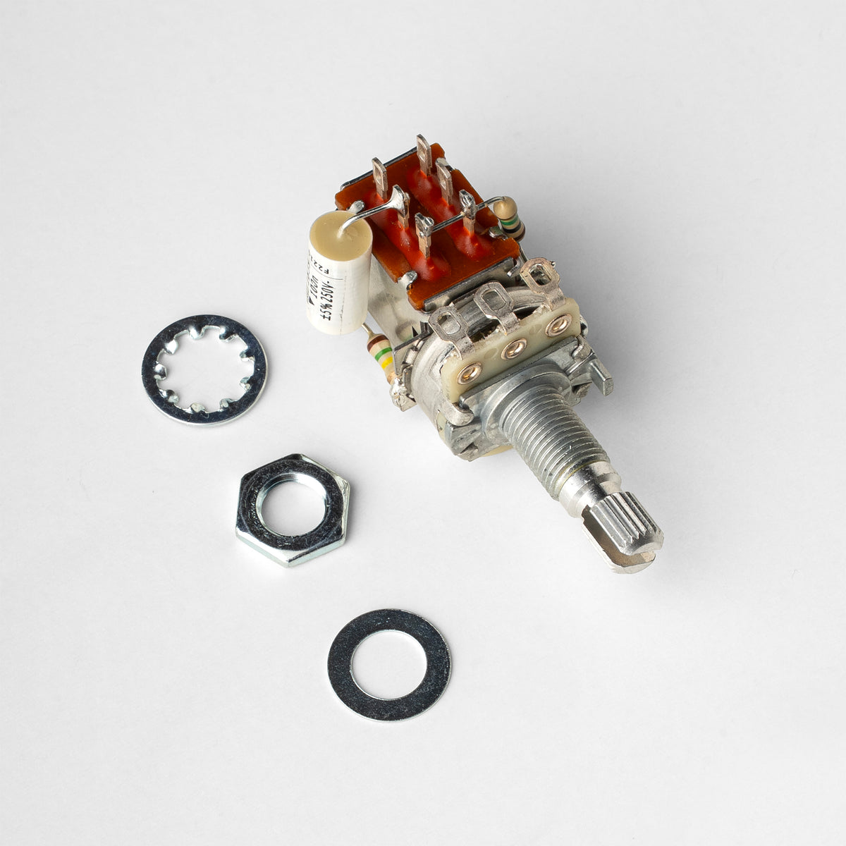 500K Push Pull Potentiometer with .1uF Capacitor & 150k Ohm & 1M Ohm Resistors