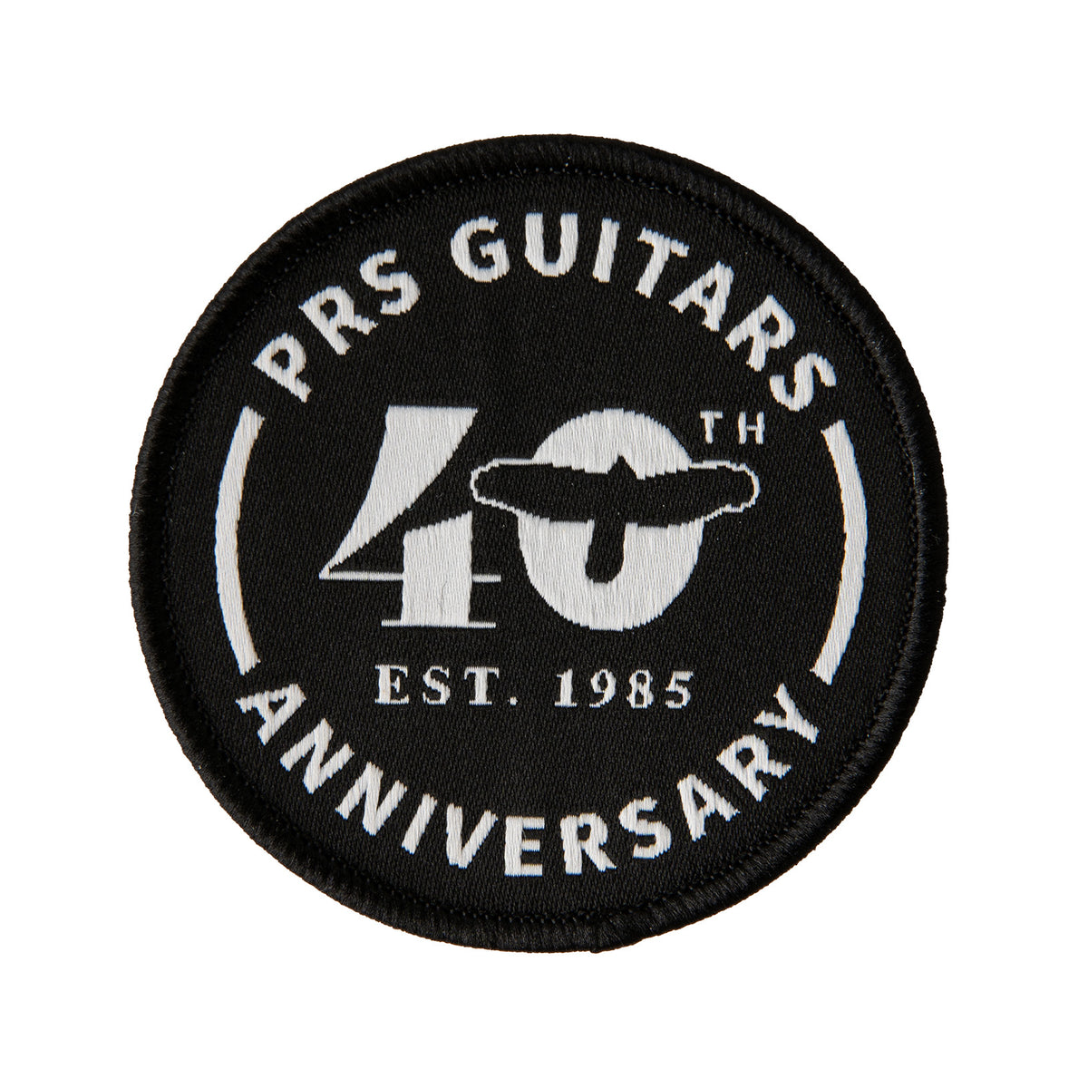 PRS 40th Anniversary Logo Patch