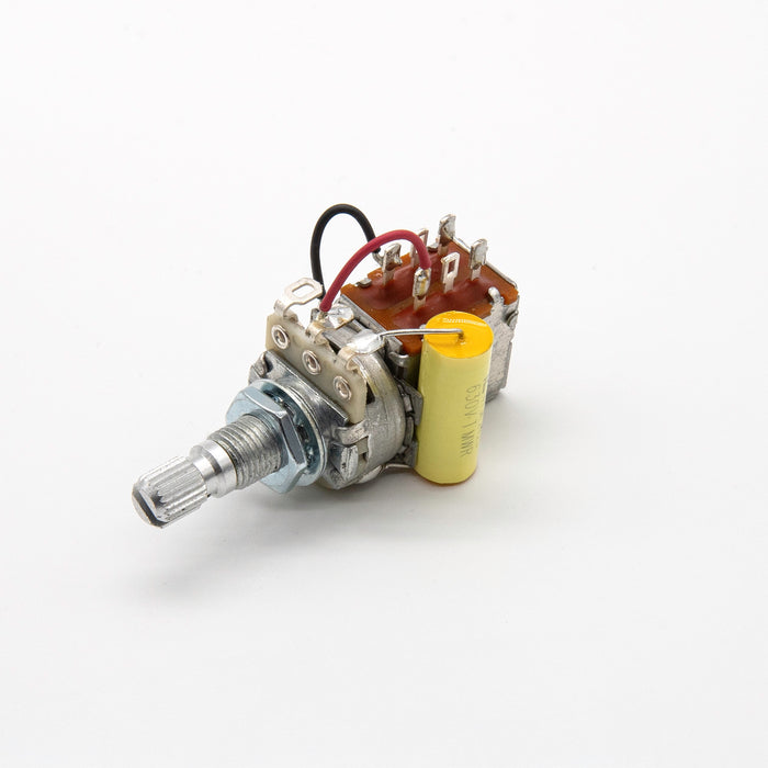 PRS 500k Medium Shaft Push/Pull Potentiometer with .047 uF Capacitor [Fiore Tone]