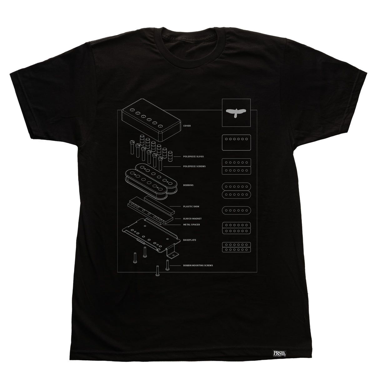 PRS Exploded Pickup Tee