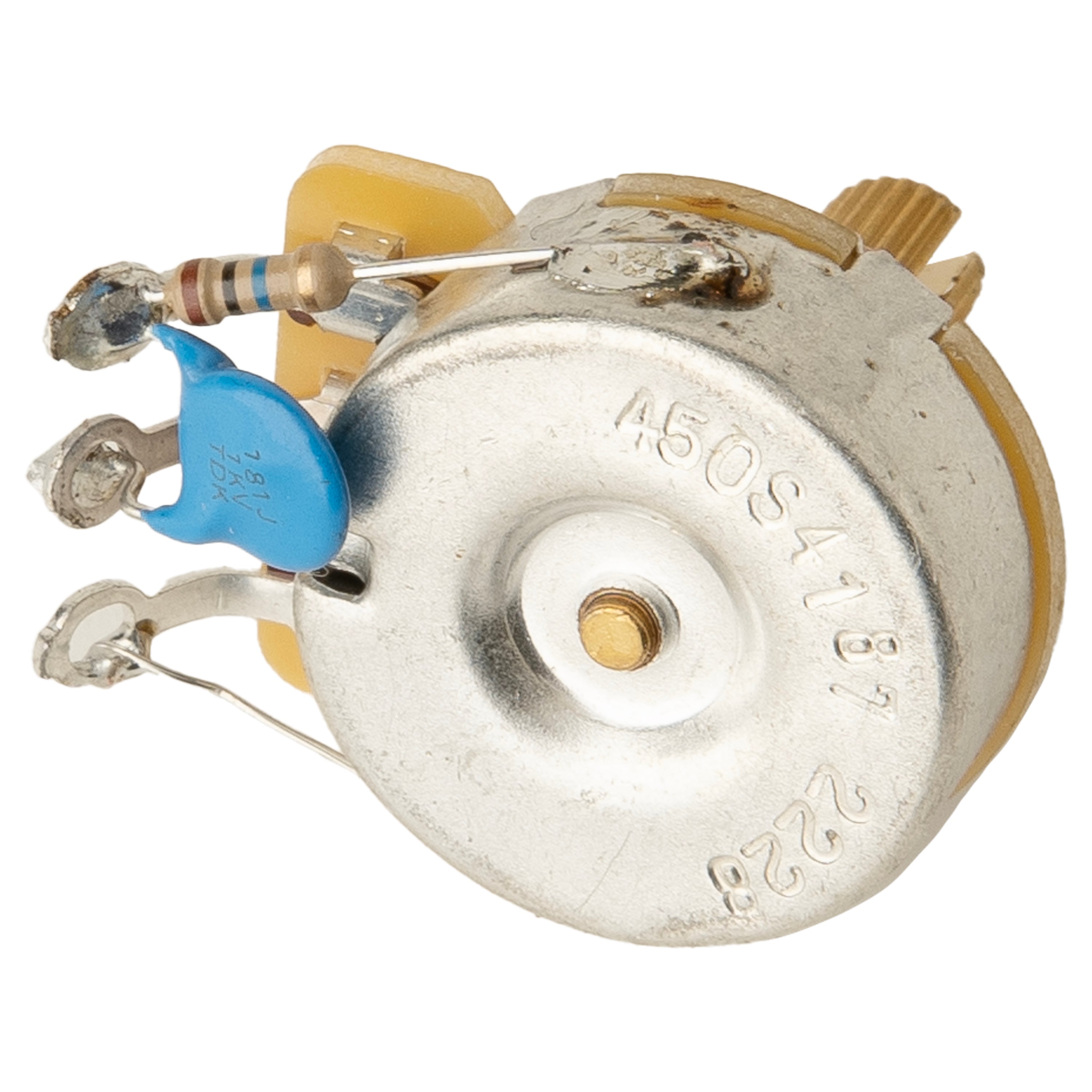 475K Medium-Shaft Potentiometer with 180 pF Capacitor – PRS