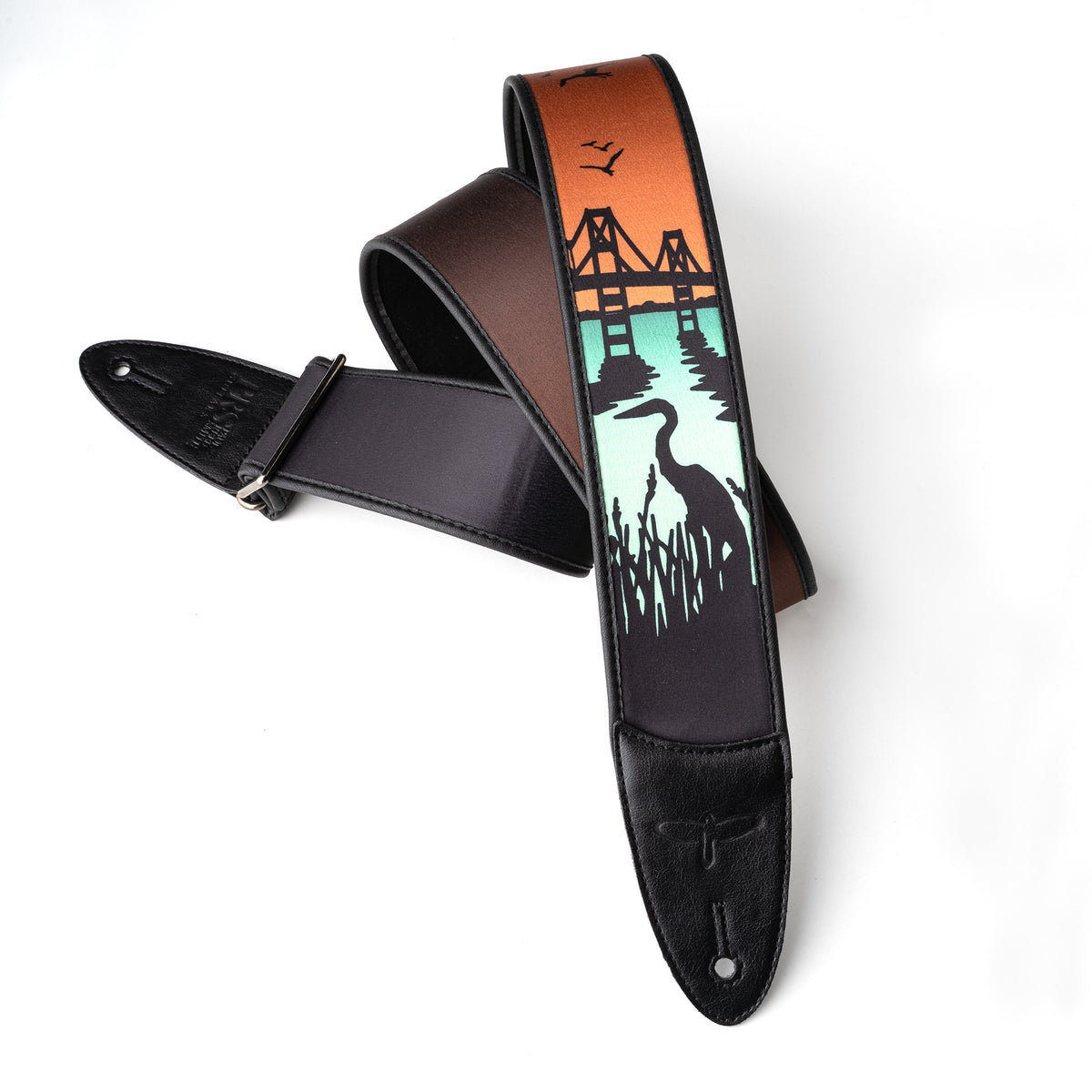 PRS Limited Edition Private Stock "Heron Inlay" Guitar Strap