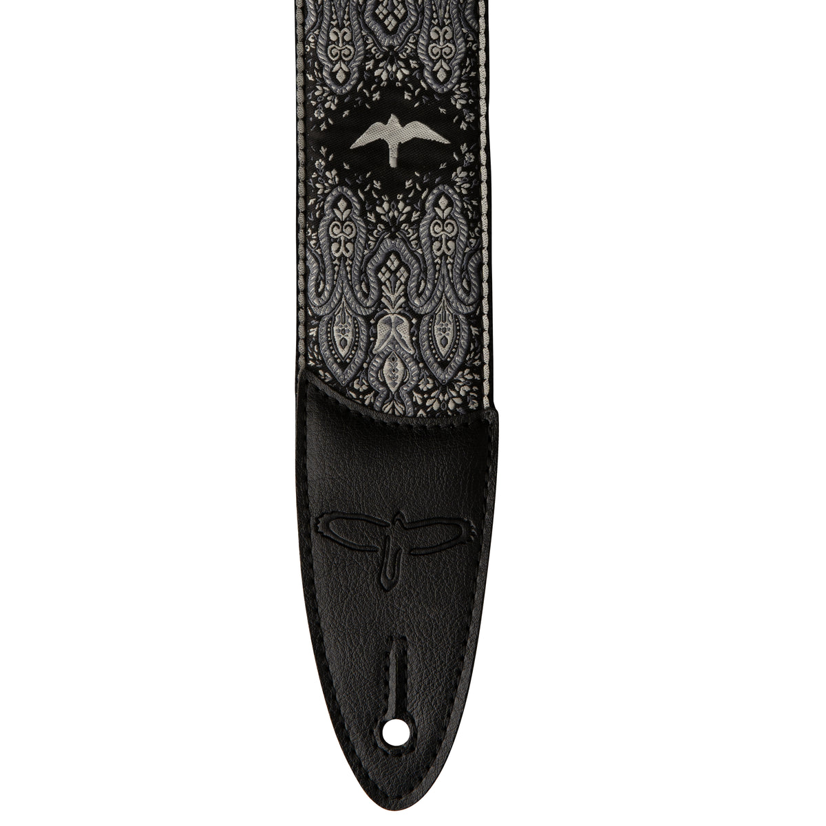 PRS 2" Guitar Strap, Custom Jacquard Birds Fleur