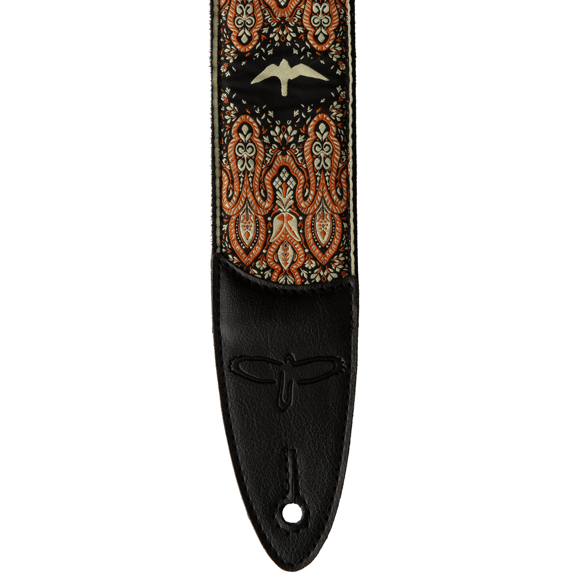 PRS 2" Guitar Strap, Custom Jacquard Birds Fleur