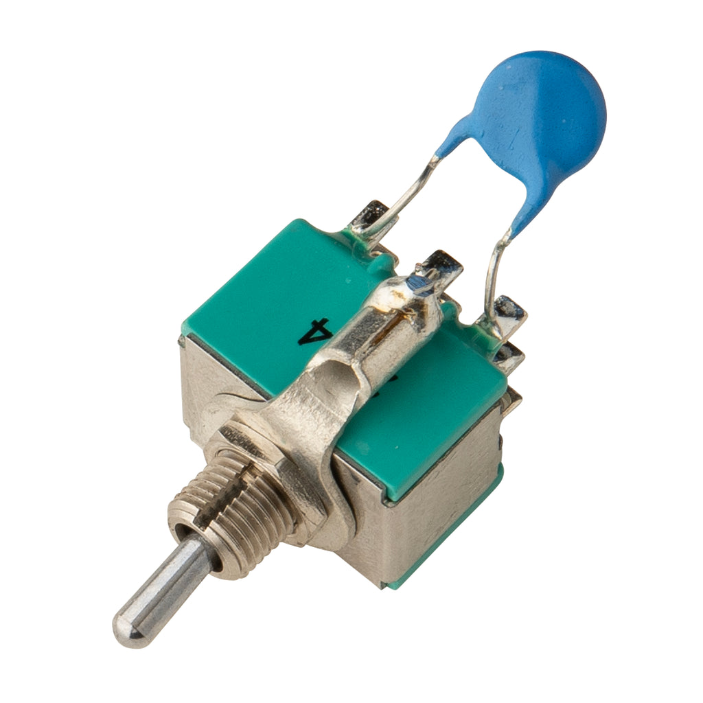 3PDT Mini Toggle Switch with 220 pF Capacitor