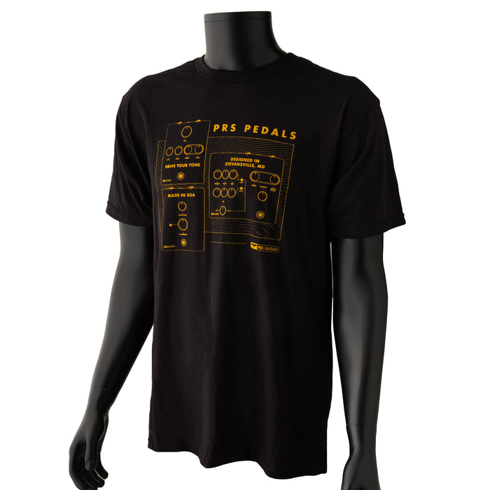 PRS Pedal Tee – PRS Guitars West Street East Accessory Store