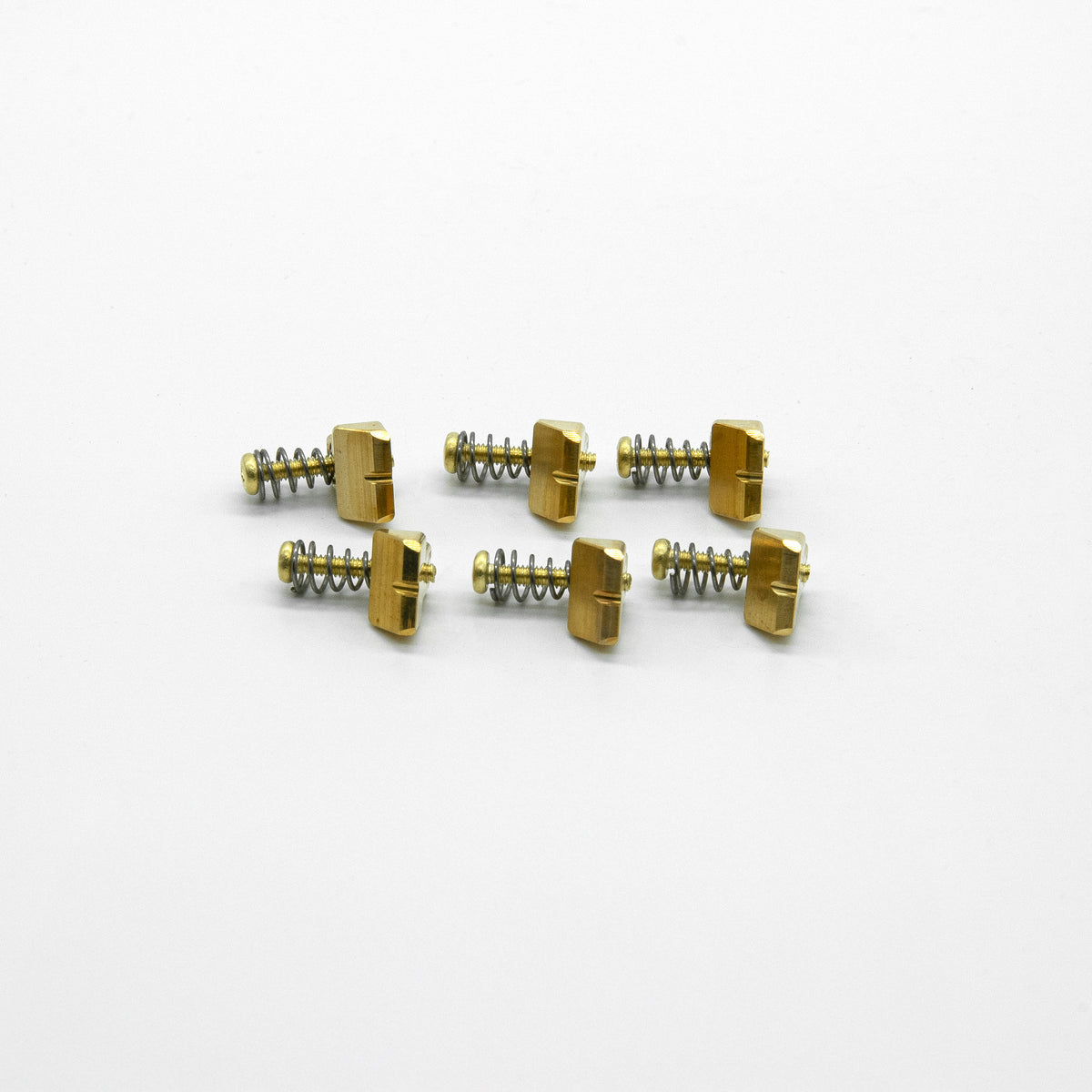 Two Piece Bridge Saddles - Set of Six