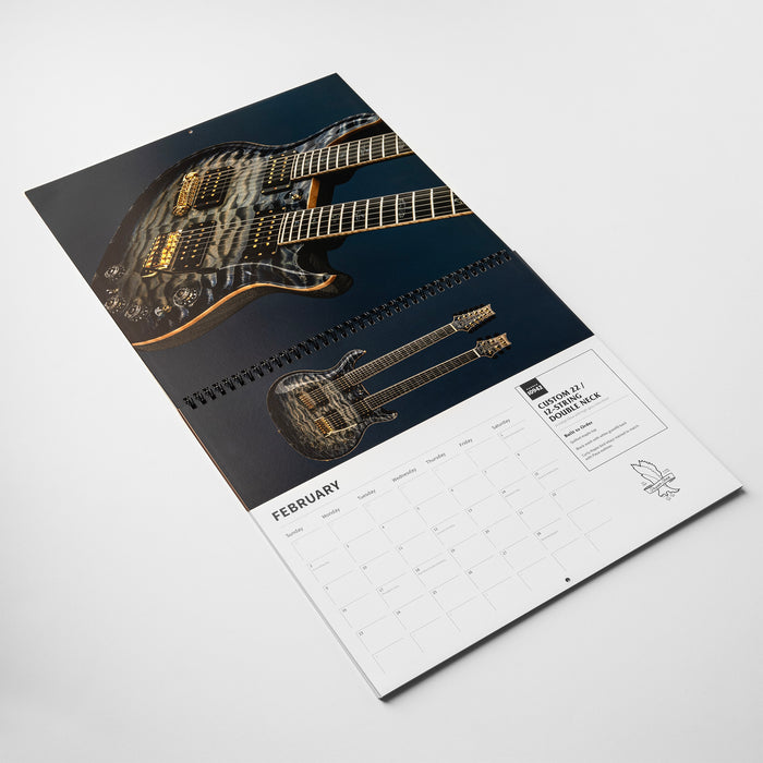 PRS Private Stock Calendar 2025 PRS Guitars West Street East
