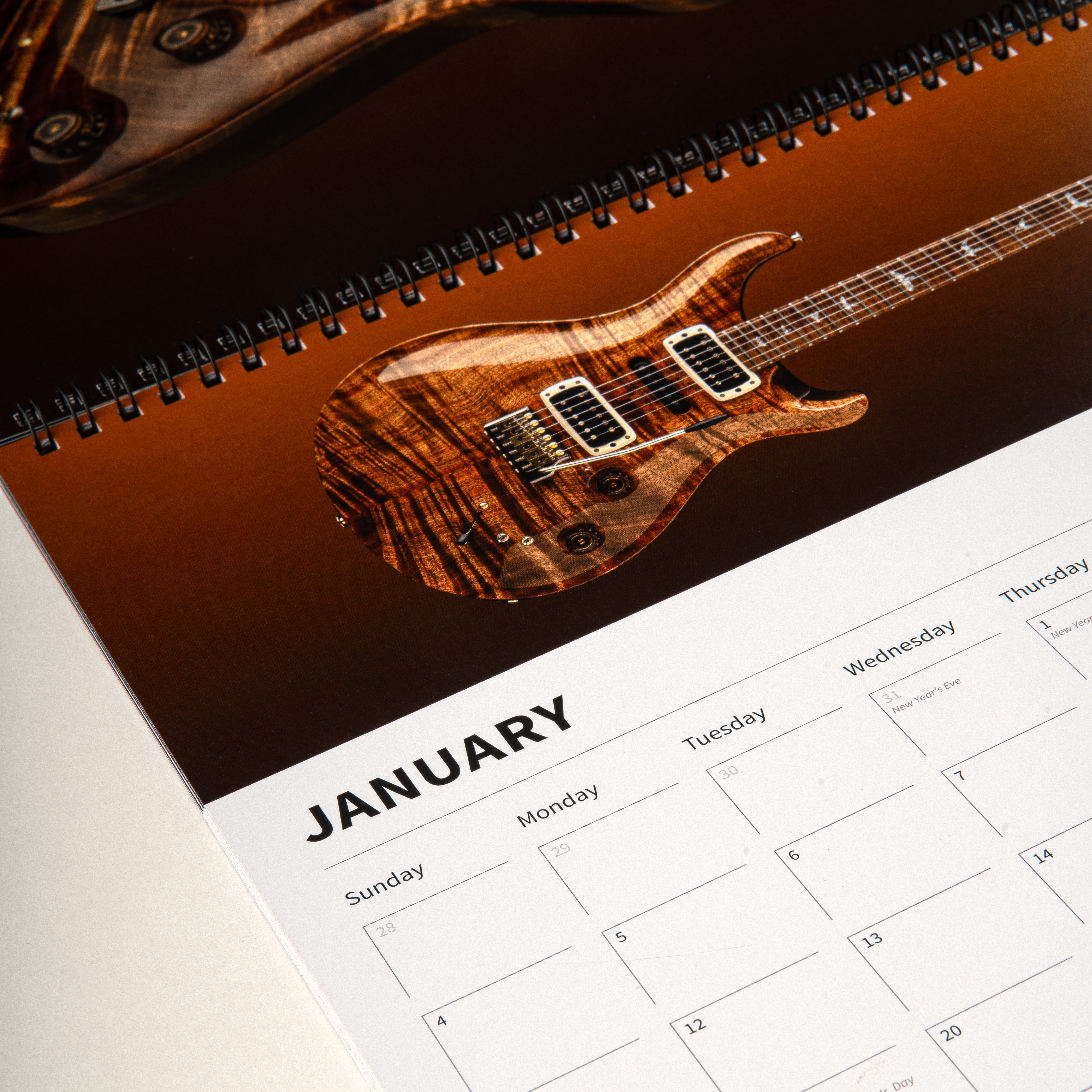 PRS Private Stock カレンダー 5冊セット ポールリードスミス PRS 30th Anniversary Private Stock Calendar, 2026 – PRS Guitars