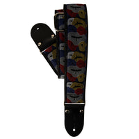 PRS 2” Deluxe Retro Strap, Custom Jacquard, Sonar Birds