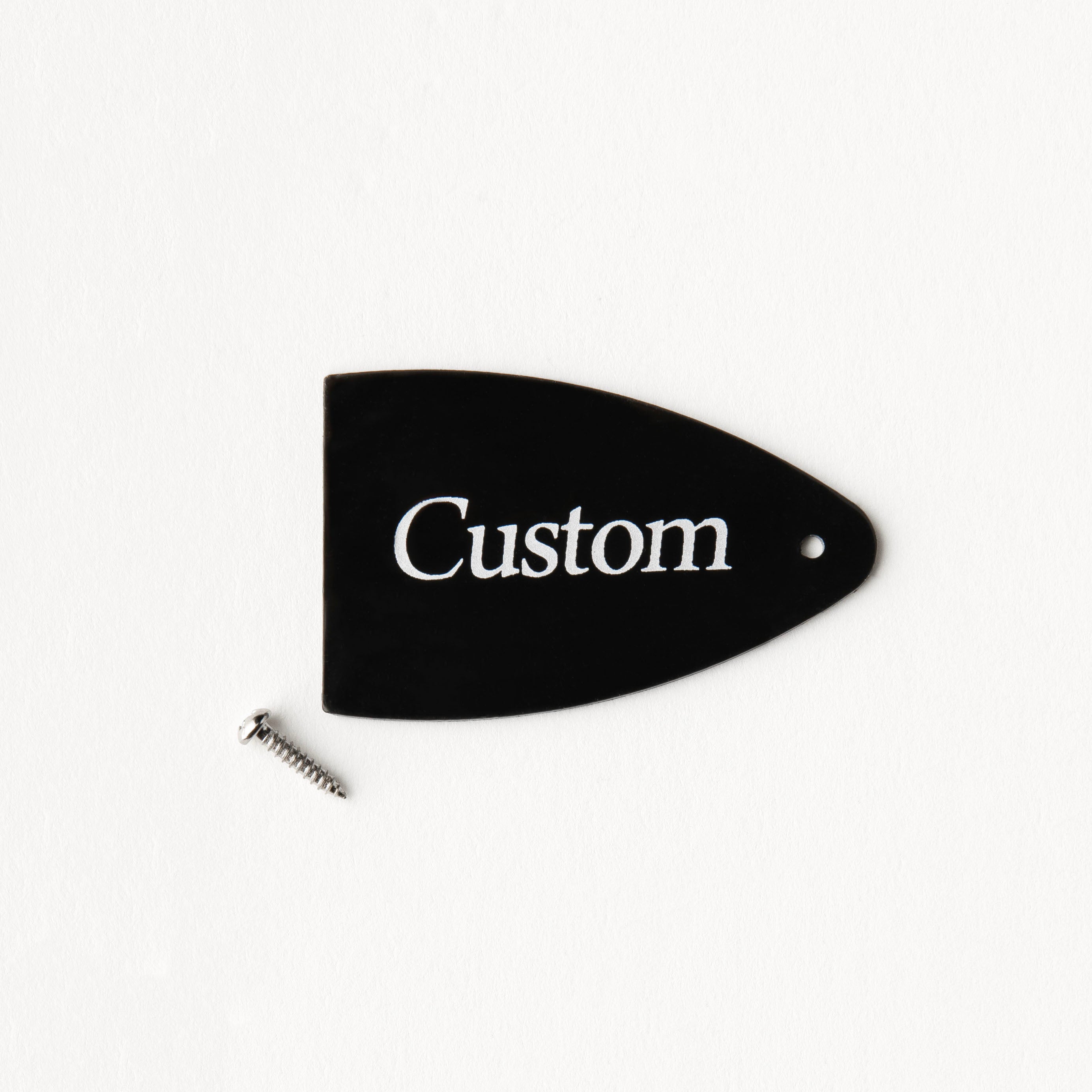 PRS Truss Rod Cover, Black Plastic, SE Series – PRS Guitars West