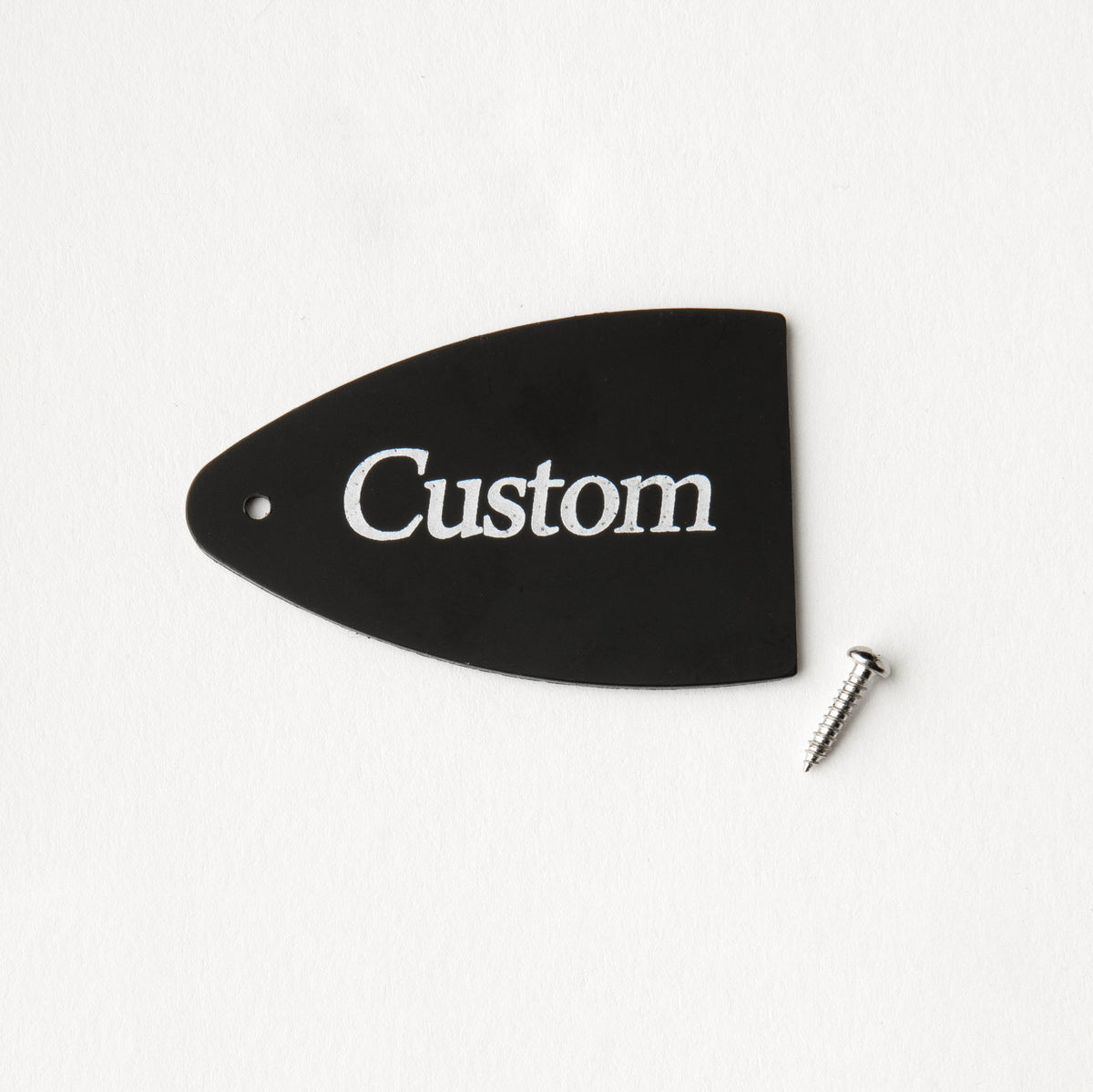 PRS Truss Rod Cover, Black Plastic, SE Series