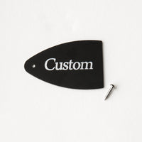 PRS Truss Rod Cover, Black Plastic, SE Series