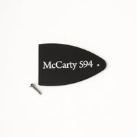 PRS Truss Rod Cover, Black Plastic, SE Series