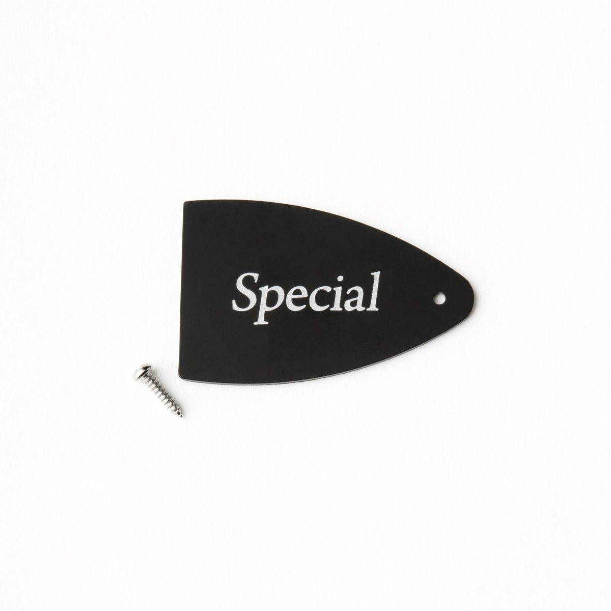 PRS Truss Rod Cover, Black Plastic, SE Series