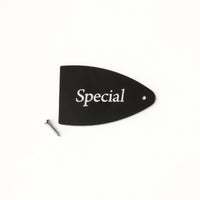 PRS Truss Rod Cover, Black Plastic, SE Series