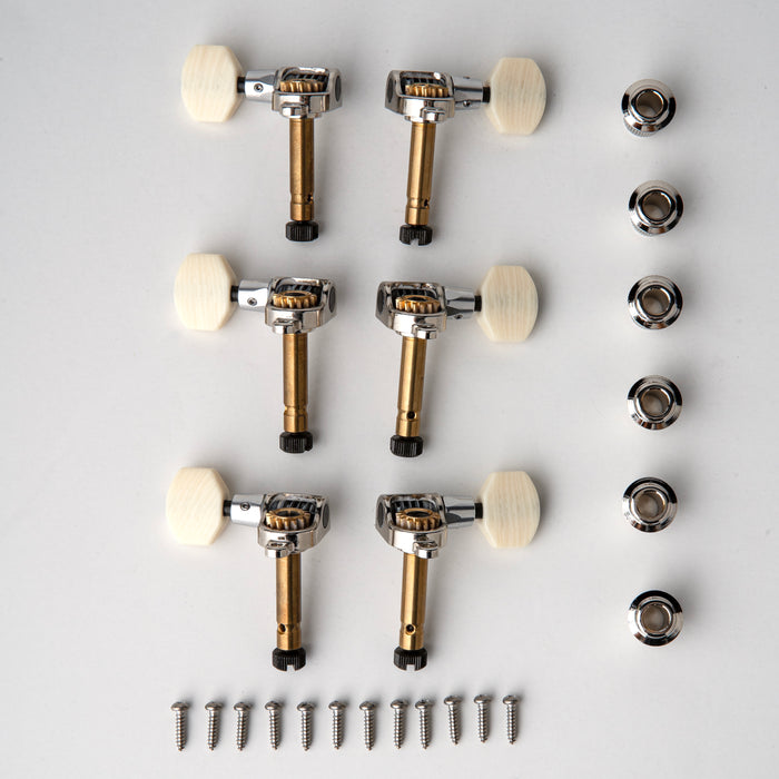PRS Phase III Tuners w/ Faux Bone Buttons, Locking