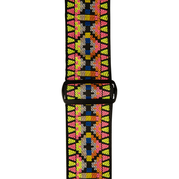 Salmon 2.75" Wide Retro Jacquard Strap