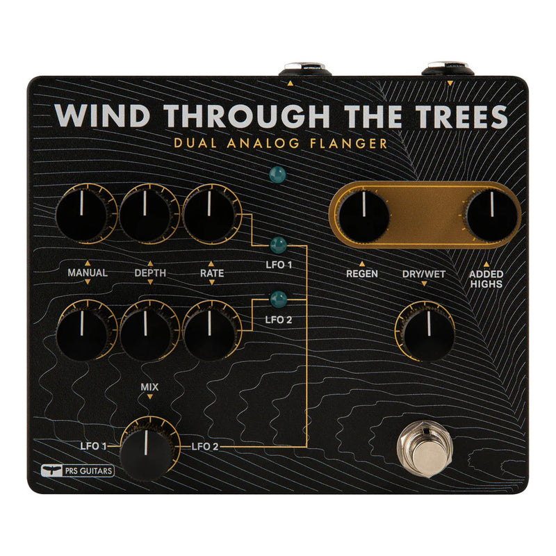 WIND THROUGH THE TREES - DUAL ANALOG FLANGER PEDAL