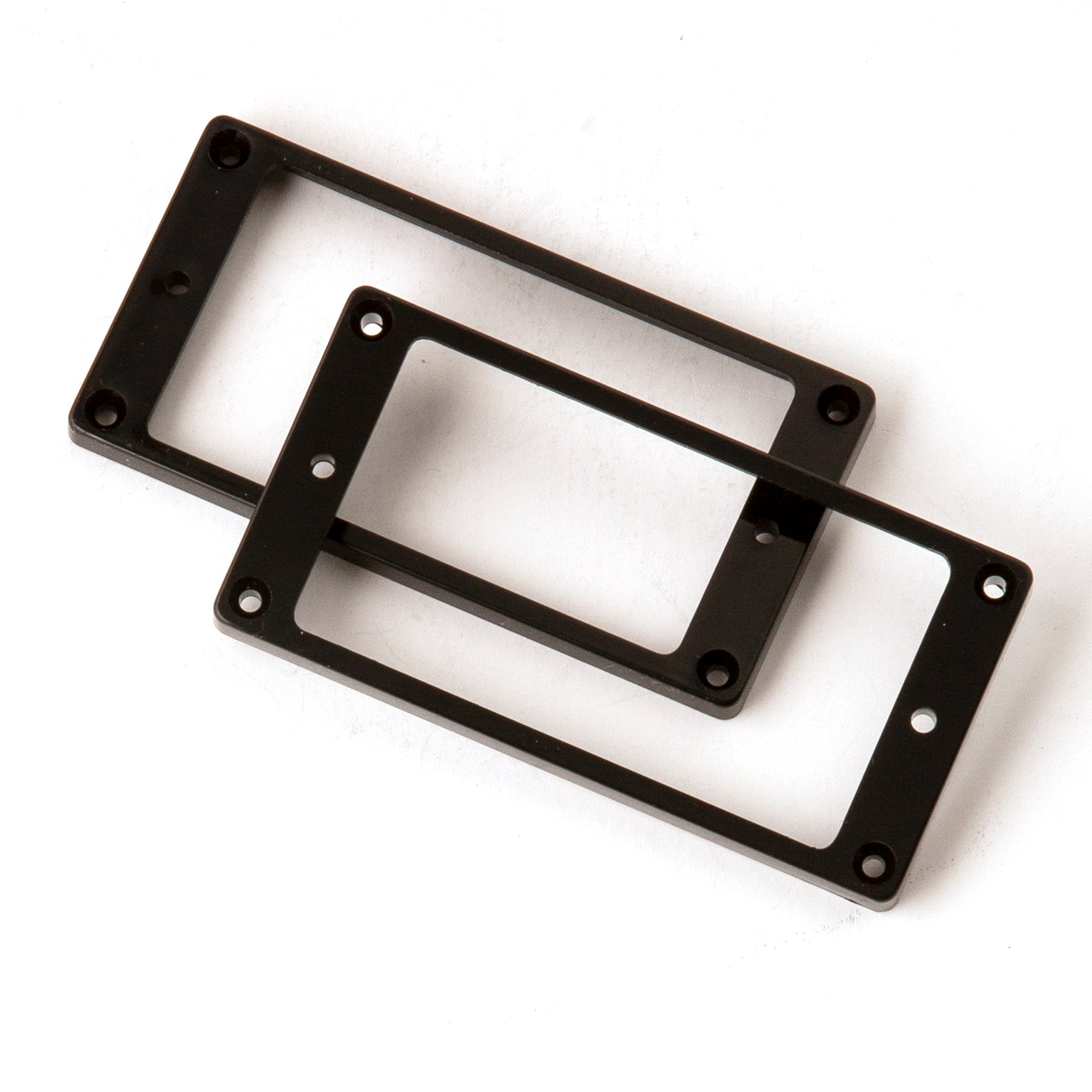 Guitar Anatomy Metal Humbucker Pickup Mounting Rings – Black (2 Pack)