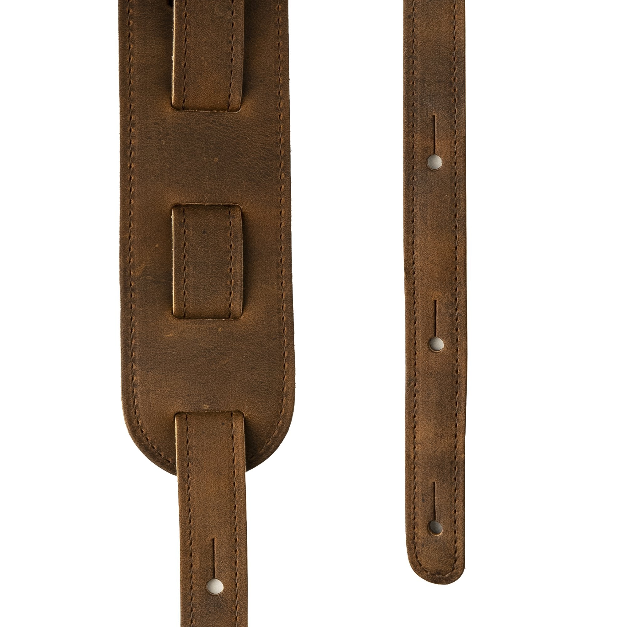 Distressed Brown Leather Birds Strap – PRS Guitars West