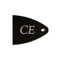 Core, Black Anodized Aluminum, Etched Truss Rod Cover