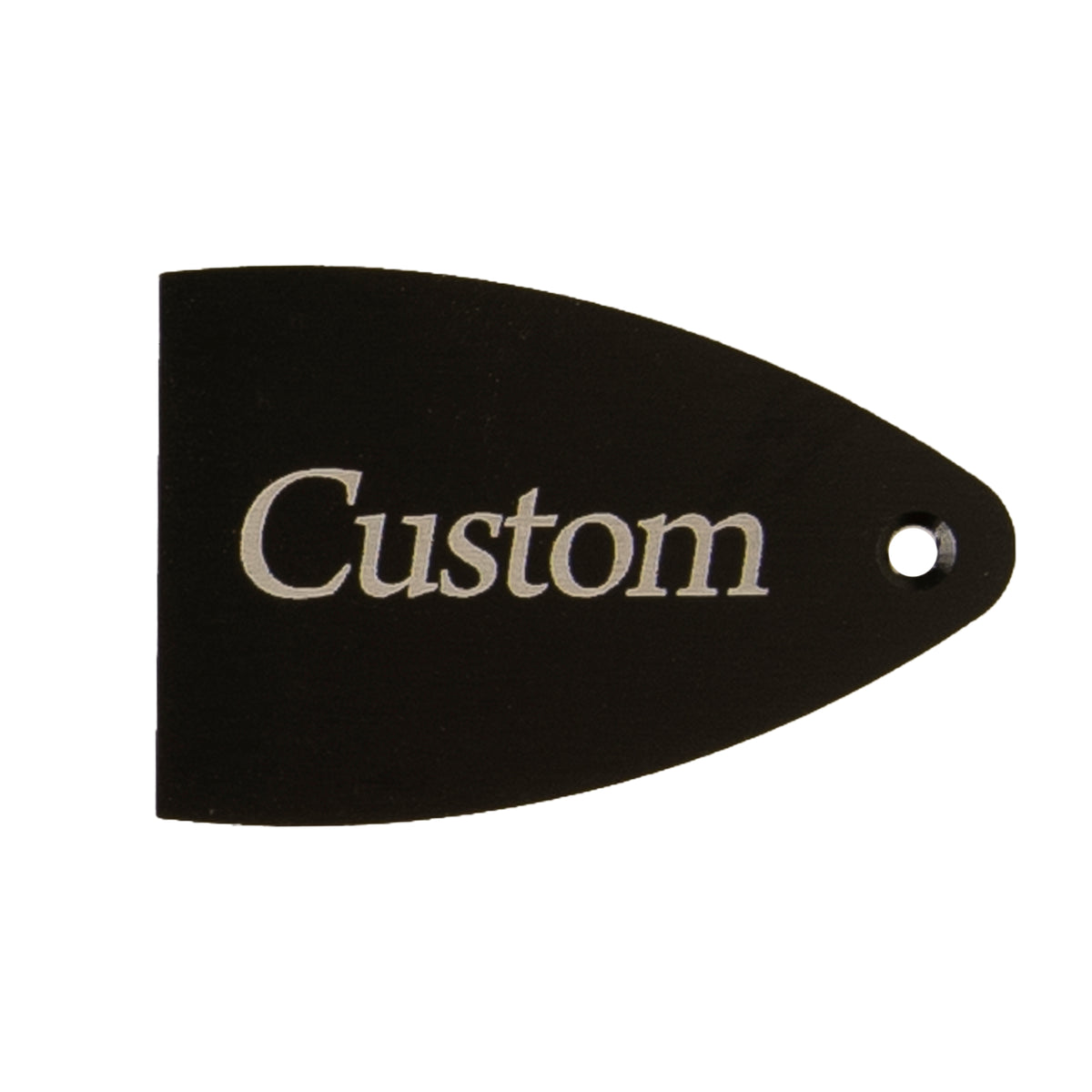 Core, Black Anodized Aluminum, Etched Truss Rod Cover