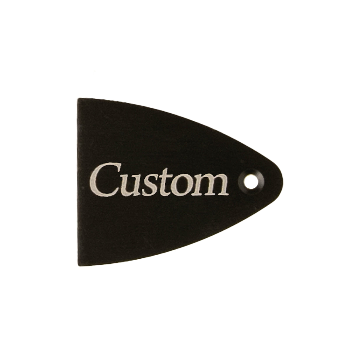 Core, Black Anodized Aluminum, Etched Truss Rod Cover