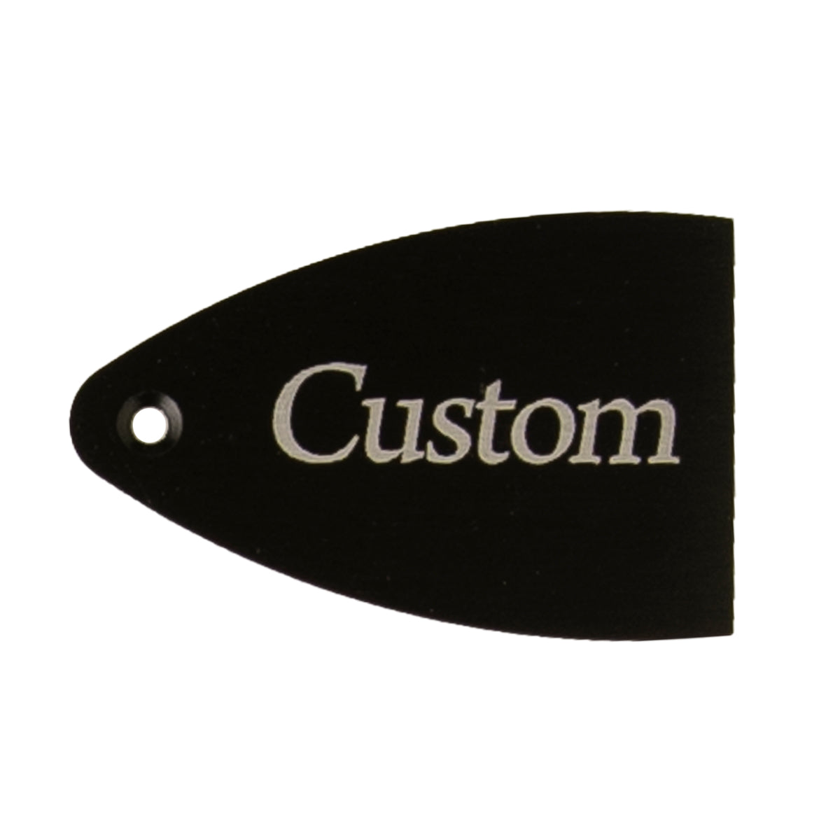 Core, Black Anodized Aluminum, Etched Truss Rod Cover