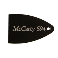 Core, Black Anodized Aluminum, Etched Truss Rod Cover