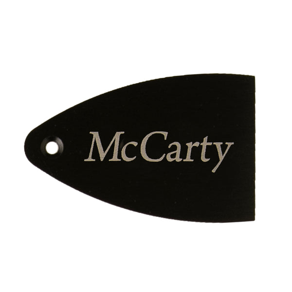 Core, Black Anodized Aluminum, Etched Truss Rod Cover