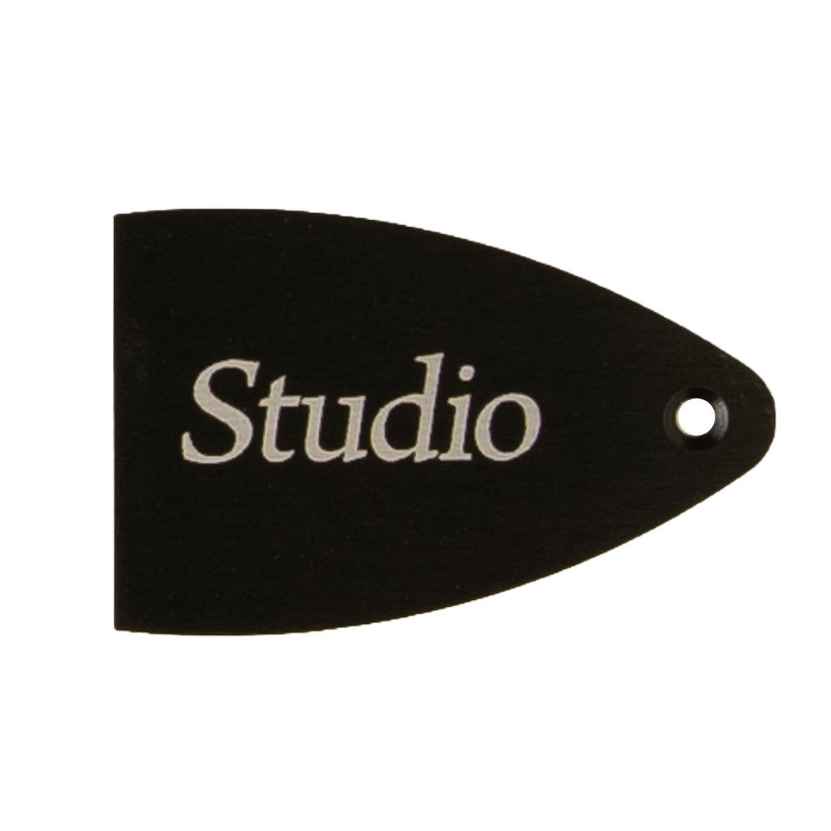 Core, Black Anodized Aluminum, Etched Truss Rod Cover