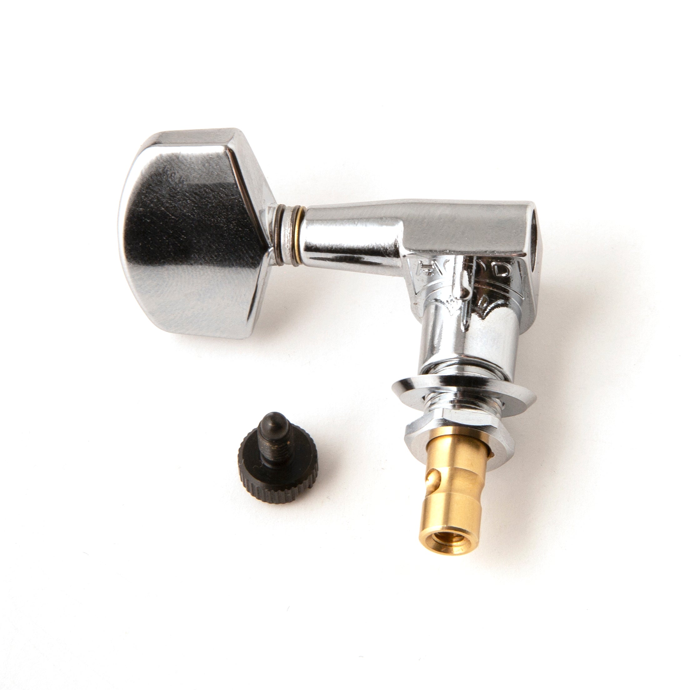 Locking bass tuners top
